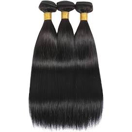 human hair bundles with closure