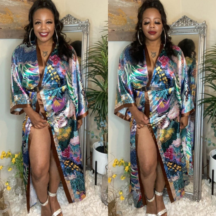 Peacock Kimono