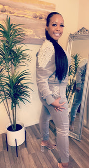 Good Greyish - Pearl Two Piece Set