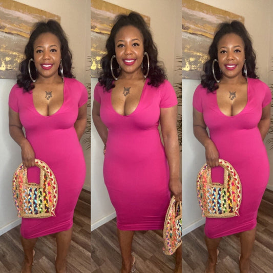 Life of the Party -Midi Dress