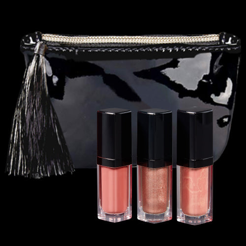 Black Tassel Liquid Purse -Holiday Set