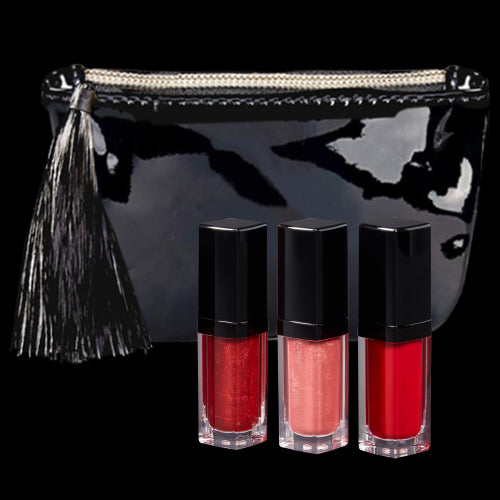 Black Tassel Liquid Purse -Holiday Set